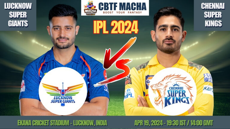LSG vs CSK Today Match Prediction & Live Odds - IPL 2024