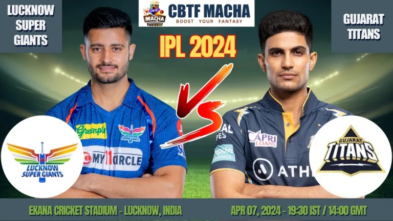 LSG vs GT Today Match Prediction & Live Odds - IPL 2024