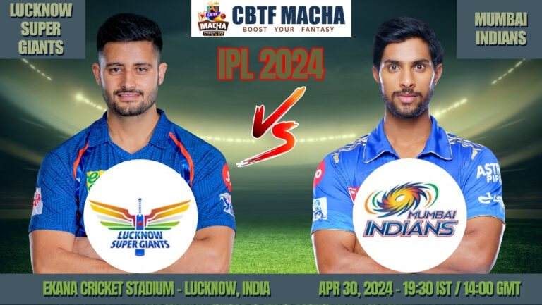 LSG vs MI Today Match Prediction & Live Odds - IPL 2024