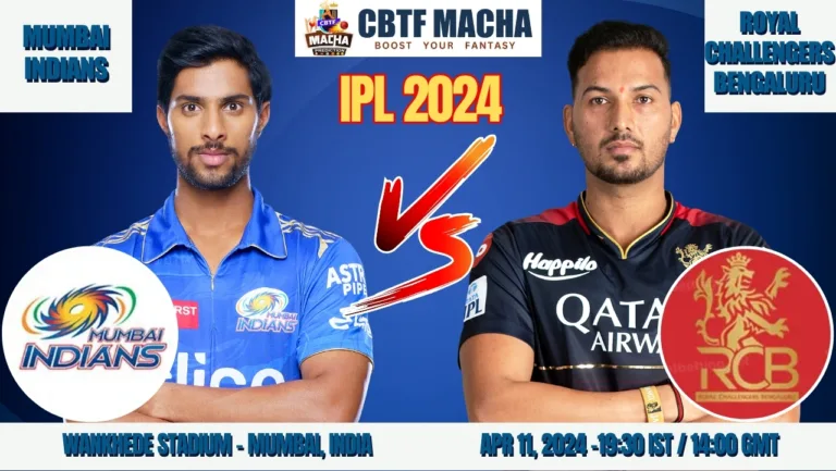 MI vs RCB Today Match Prediction & Live Odds - IPL 2024