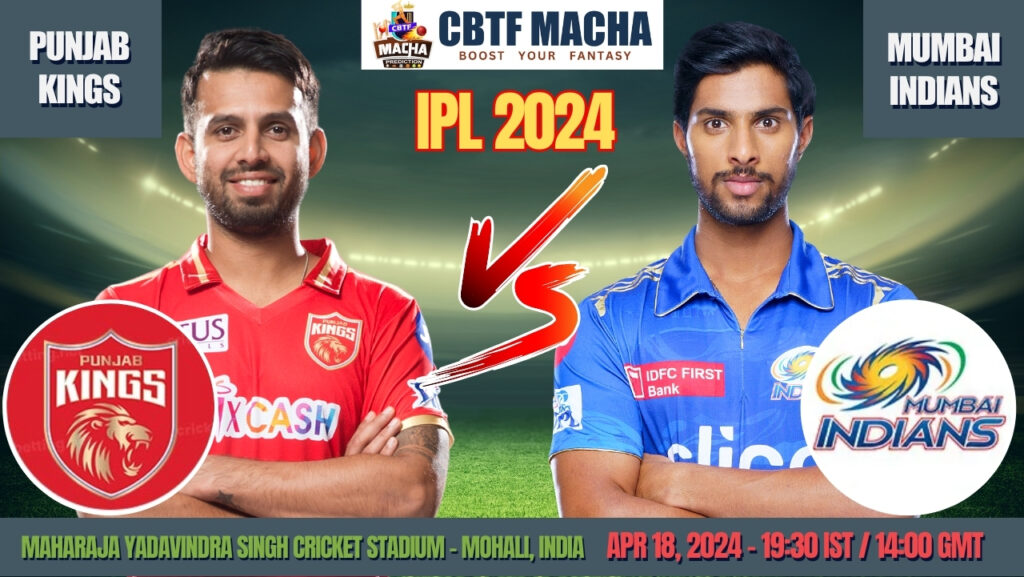 PBKS vs MI Today Match Prediction & Live Odds - IPL 2024