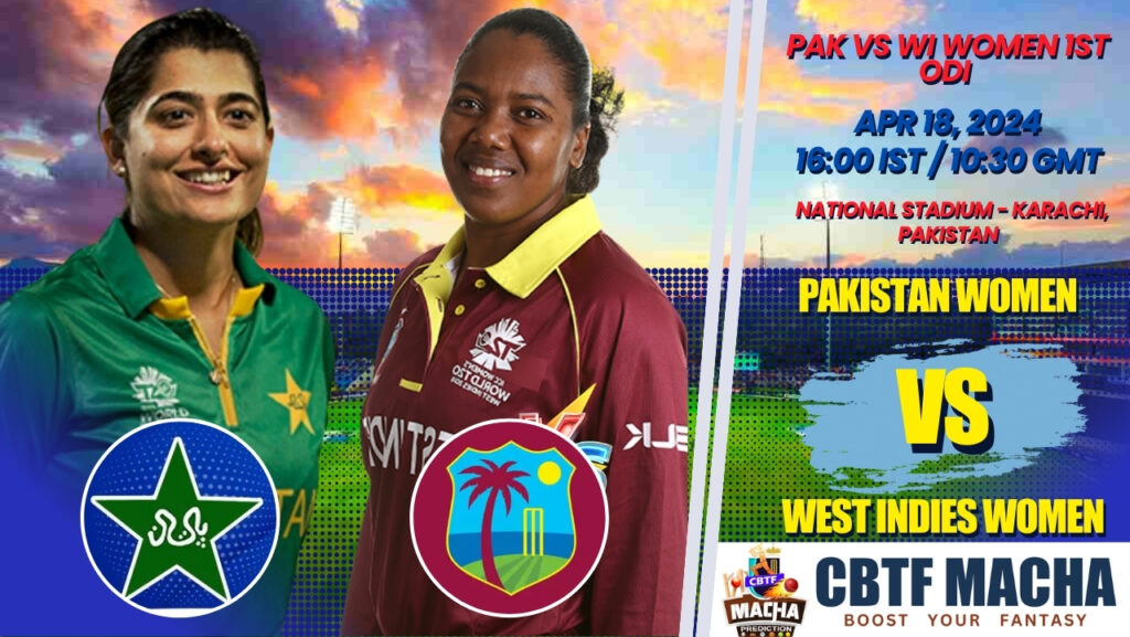 Pakistan vs West Indies Women 1st ODI Match Prediction, Betting Tips & Odds