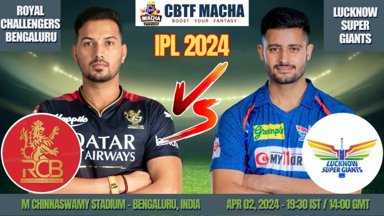 RCB vs LSG Today Match Prediction & Live Odds - IPL 2024