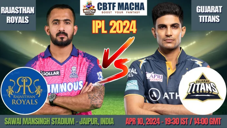 RR vs GT Today Match Prediction & Live Odds - IPL 2024