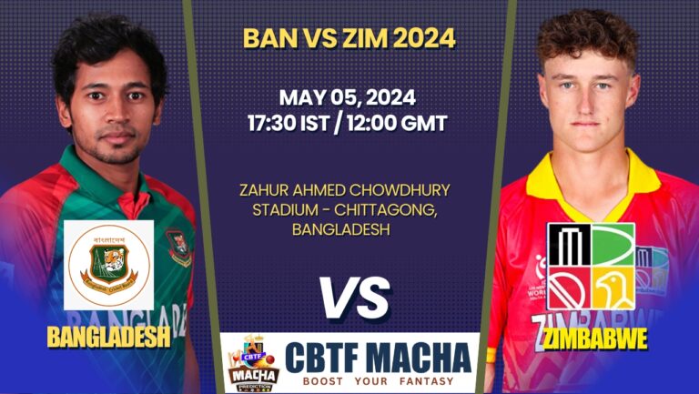 Bangladesh vs Zimbabwe 2nd T20 Match Prediction, Betting Tips & Odds