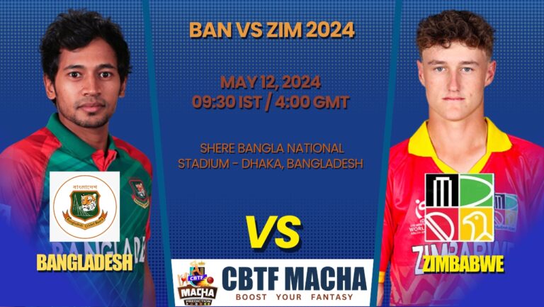 Bangladesh vs Zimbabwe 5th T20 Match Prediction, Betting Tips & Odds