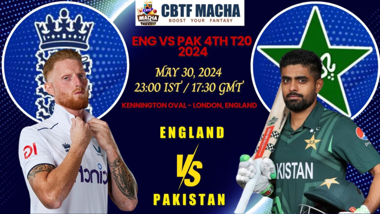 England vs Pakistan 4th T20 Match Prediction, Betting Tips & Odds