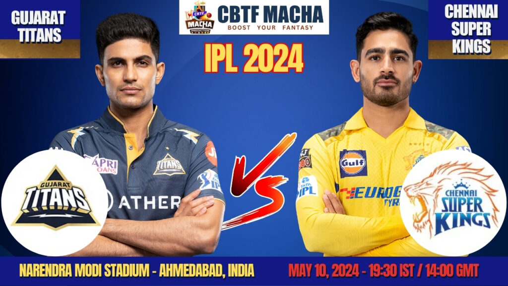 GT vs CSK Today Match Prediction & Live Odds - IPL 2024