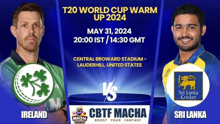Ireland vs Sri Lanka Match Prediction, Betting Tips & Odds