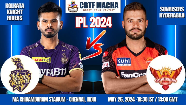KKR vs SRH Today Match Prediction & Live Odds - Final IPL 2024
