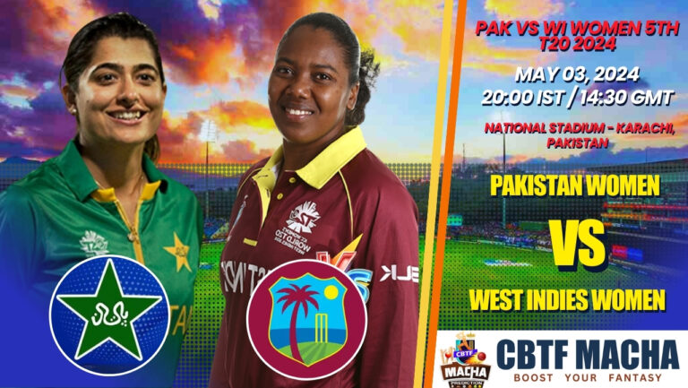 Pakistan vs West Indies Women 5th T20 Match Prediction, Betting Tips & Odds