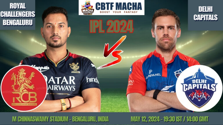 RCB vs DC Today Match Prediction & Live Odds - IPL 2024