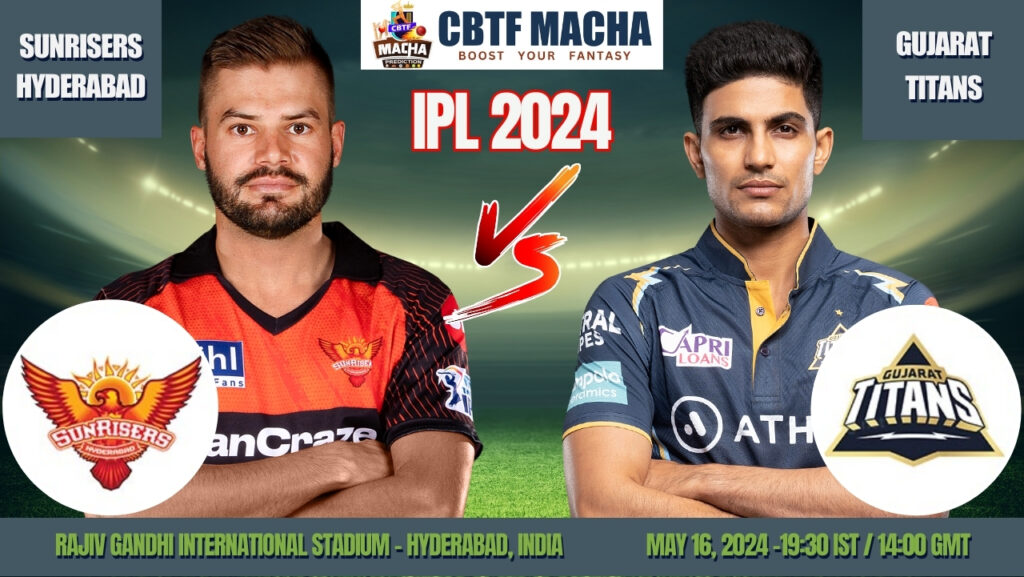 SRH vs GT Today Match Prediction & Live Odds - IPL 2024