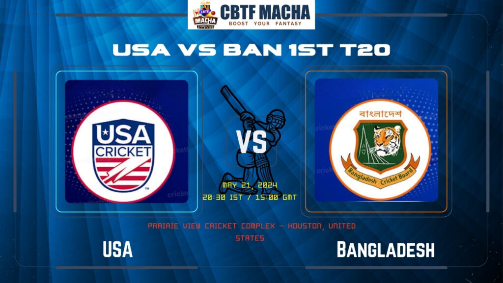 USA vs Bangladesh 1st T20 Match Prediction, Betting Tips & Odds