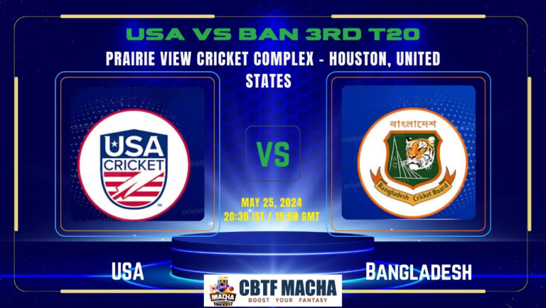 USA vs Bangladesh 3rd T20 Match Prediction, Betting Tips & Odds