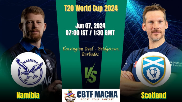 Namibia vs Scotland Match Prediction, Betting Tips & Odds - T20 World Cup 2024