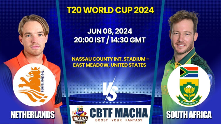 Netherlands vs South Africa Match Prediction, Betting Tips & Odds - T20 World Cup 2024