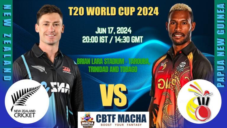 New Zealand vs Papua New Guinea Match Prediction, Betting Tips & Odds - T20 World Cup 2024