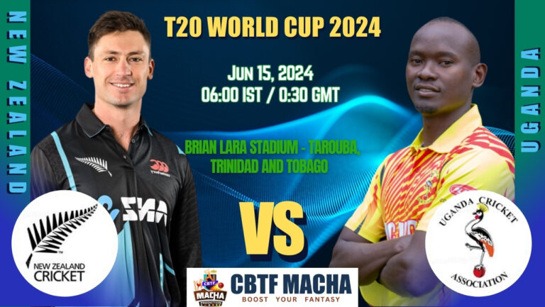 New Zealand vs Uganda Match Prediction, Betting Tips & Odds - T20 World Cup 2024
