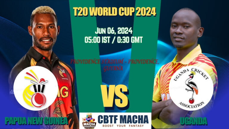 Papua New Guinea vs Uganda Match Prediction, Betting Tips & Odds - T20 World Cup 2024
