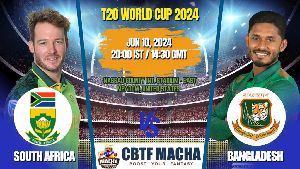 South Africa vs Bangladesh Match Prediction, Betting Tips & Odds - T20 World Cup 2024