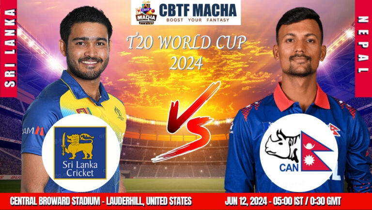 Sri Lanka vs Nepal Match Prediction, Betting Tips & Odds - T20 World Cup 2024
