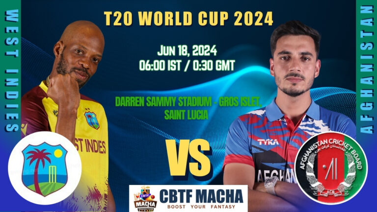 West Indies vs Afghanistan Match Prediction, Betting Tips & Odds - T20 World Cup 2024