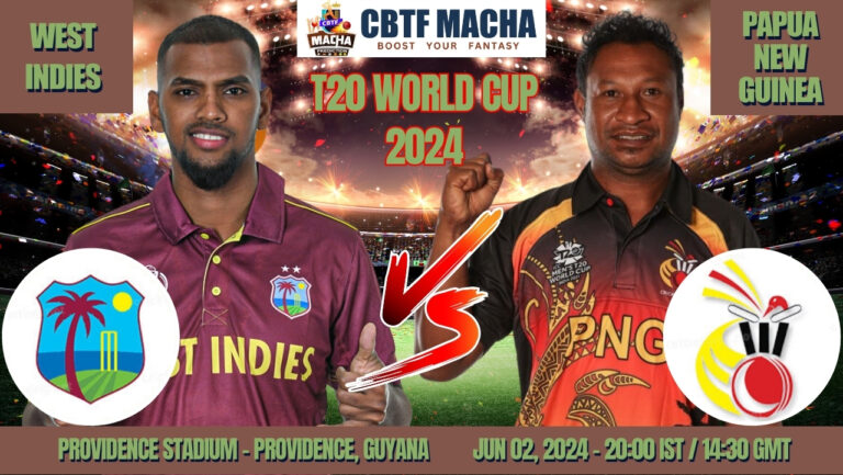 West Indies vs Papua New Guinea Match Prediction, Betting Tips & Odds - T20 World Cup 2024