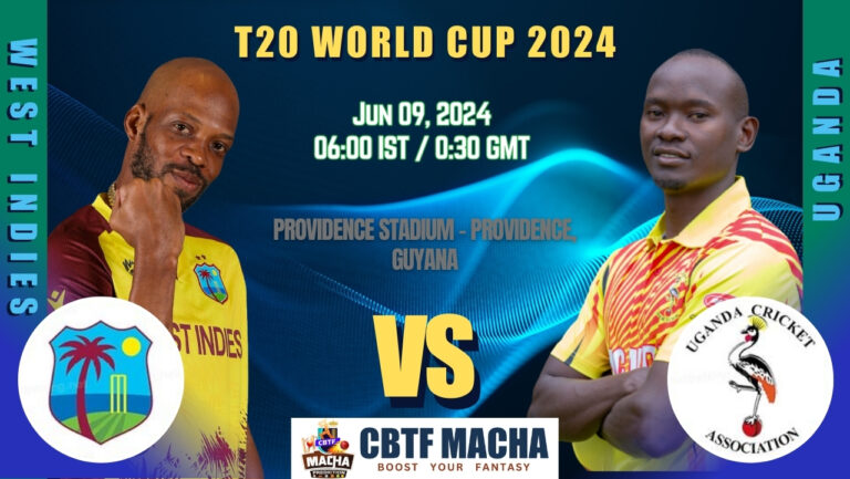 West Indies vs Uganda Match Prediction, Betting Tips & Odds - T20 World Cup 2024