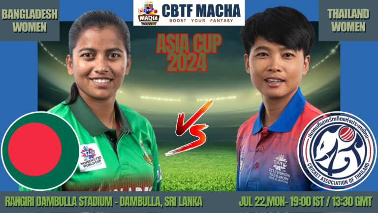 Women's Asia Cup 2024: Match 8, BAN-W vs THA-W Match Prediction – Who will win today’s Women's Asia Cup match between BAN-W vs THA-W?