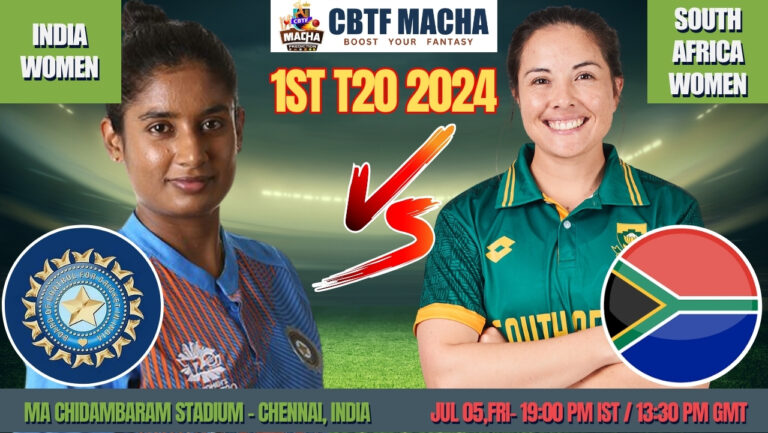 IN-W vs SA-W, 1st T20I: Match Prediction, CBTF MACHA Team, Fantasy Tips & Pitch Report | India Women vs South Africa Women 2024