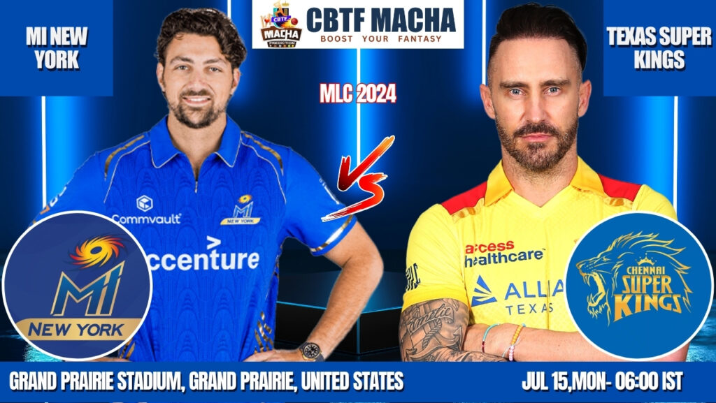 MLC 2024: Match 12, TEX vs NY Match Prediction – Who will win today’s MLC match between TEX vs NY?