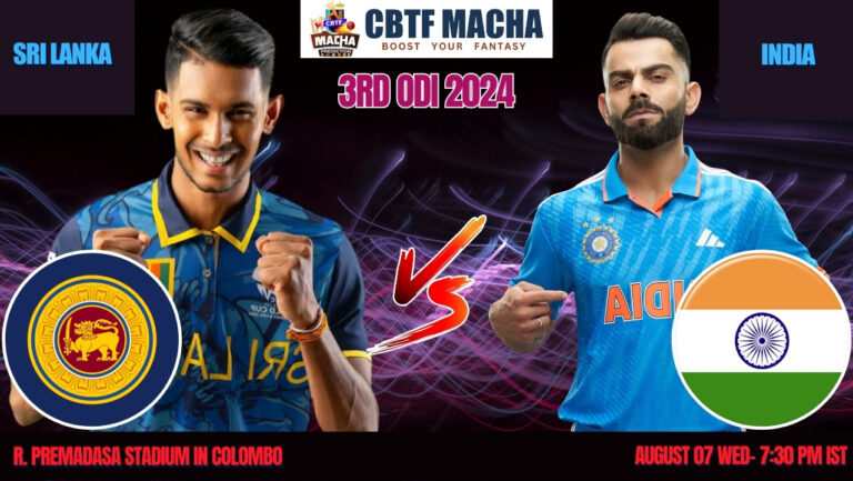 SL vs IND Match Prediction – Who will win today’s 3rd ODI match between SL vs IND?