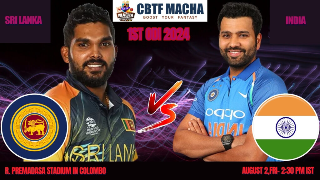 SRI LANKA vs INDIA Match Prediction – Who will win today’s 1st ODI match between SL vs IND?