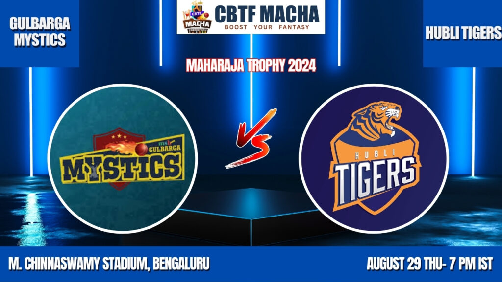 Maharaja Trophy 2024: Match 30, GMY vs HT Match Prediction – Who will win today’s match between GMY vs HT?