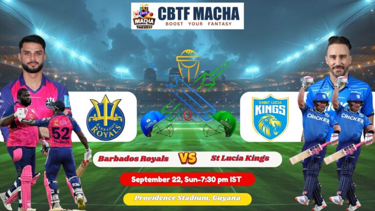 CPL 2024: Match 24, BR vs SLK Match Prediction – Who will win today’s CPL match between BR vs SLK?