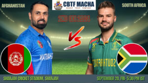 AFG vs SA Match Prediction – Who will win today’s 2nd ODI match between AFG vs SA?