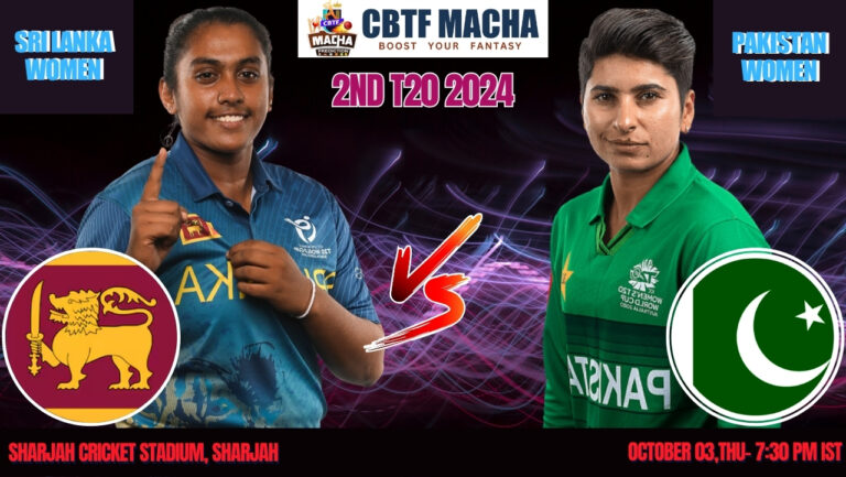 Women's T20 World Cup 2024: Match 2, Pakistan-W vs Sri Lanka-W Match Prediction