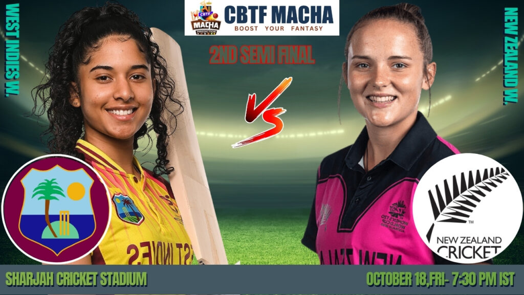 Women's T20 World Cup 2024: Semi-Final 2, New Zealand Women vs West Indies Women