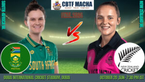 Women's T20 World Cup 2024: Final, South Africa-W vs New Zealand-W Match Prediction