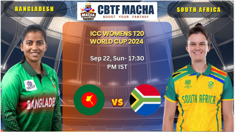 Women’s T20 World Cup 2024: Match 16, Bangladesh-W vs South Africa-W Match Prediction