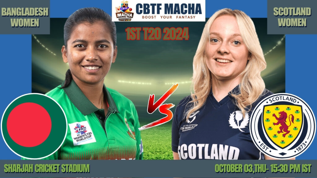 Bangladesh Women vs Scotland Women, 1st Match, ICC Women’s T20 World Cup 2024, Preview