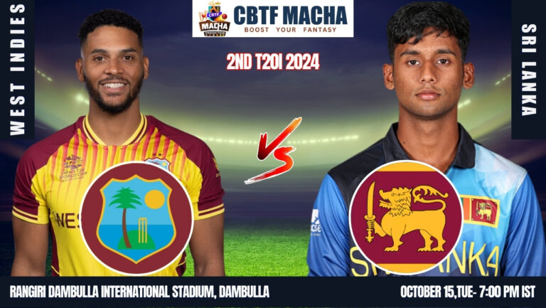 Sri Lanka vs West Indies Match Prediction - Who will win today’s 2nd T20I match between SL vs WI?