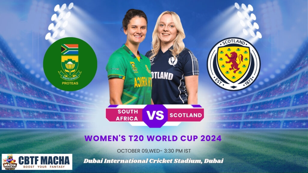 Women's T20 World Cup 2024: Match 11, Scotland-W vs South Africa-W Match Prediction