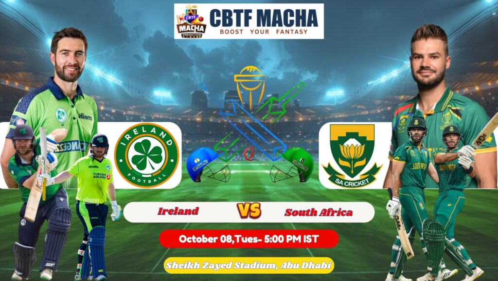 IRE vs SA Match Prediction - Who will win today’s 3rd ODI match between IRE vs SA?