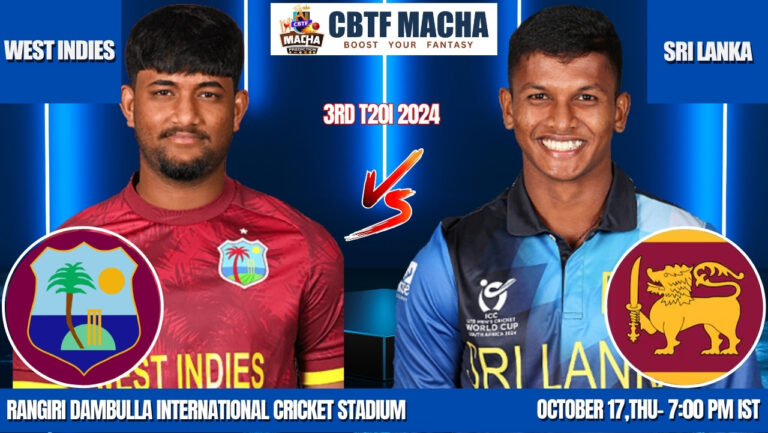 Sri Lanka vs West Indies Match Prediction - Who will win today’s 3rd T20I match between SL vs WI?