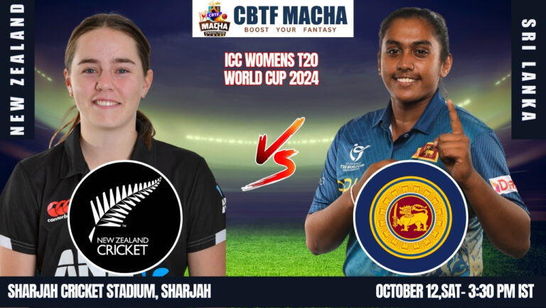 Women's T20 World Cup 2024: Match 15, New Zealand-W vs Sri Lanka-W Match Prediction