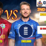 West Indies vs England Match Prediction – Who will win today’s 2nd ODI match between WI vs ENG?