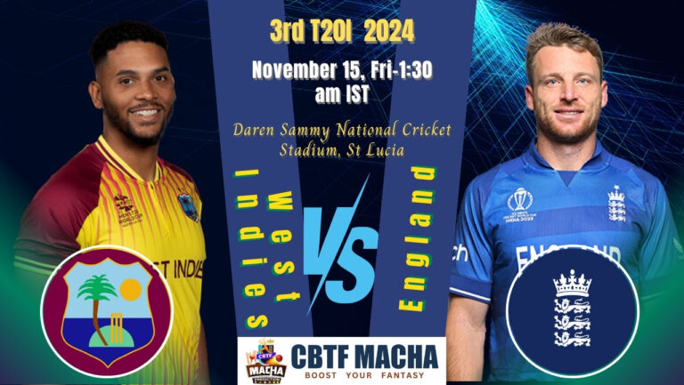 West Indies vs England Match Prediction - Who will win today’s 3rd T20I match between WI vs ENG?