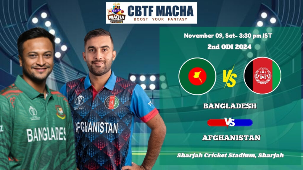 Afghanistan vs Bangladesh Match Prediction - Who will win today’s 2nd ODI match between AFG vs BAN?